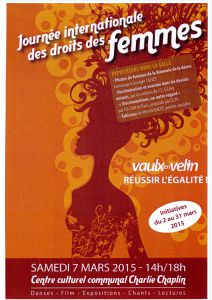 JOURNEE INTERNATIONALE de la FEMME 2015