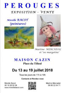 EXPOSITION - VENTE  PEROUGES  01